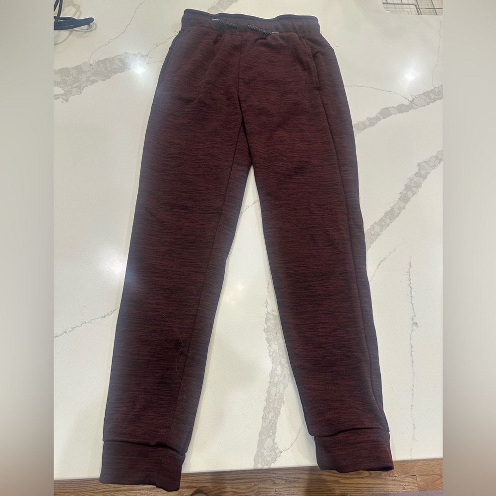 Kids maroon/black Jogger Sweatpants